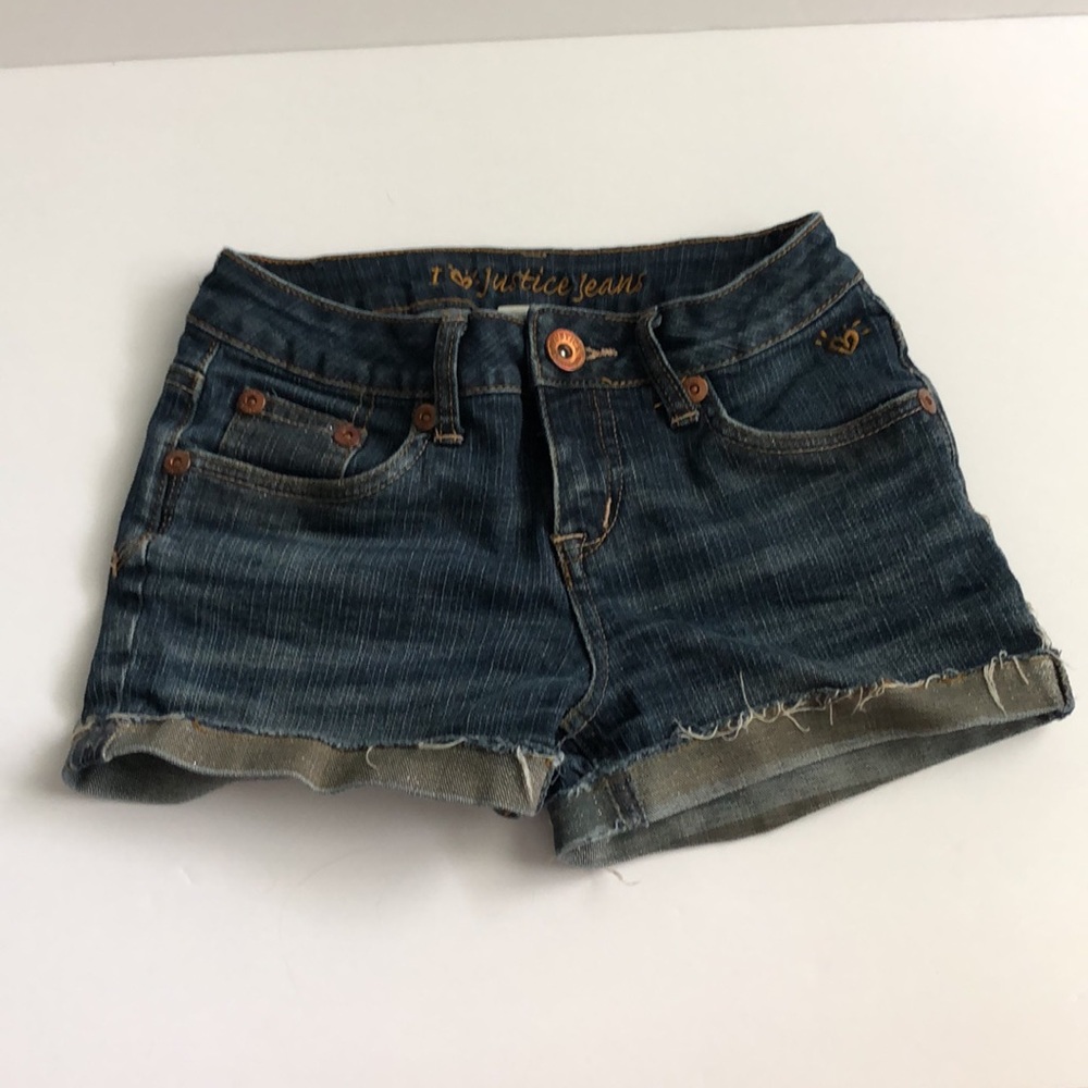 Justice Jean Shorts Size 10R